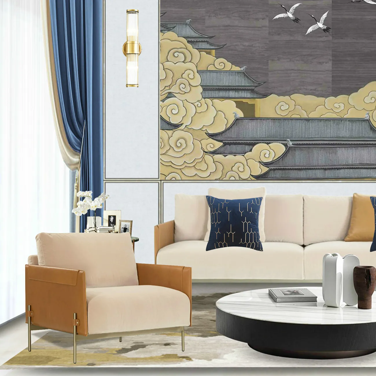 Дизайнерское кресло LaLume-KK00139