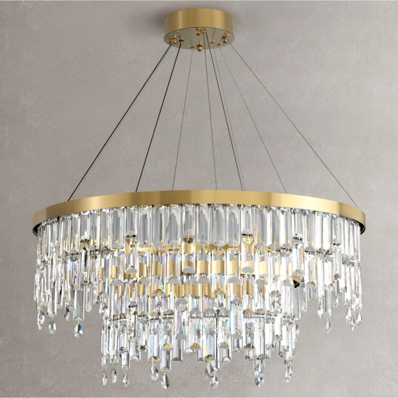 Подвесная люстра INGELINN D50+80 от ImperiumLoft