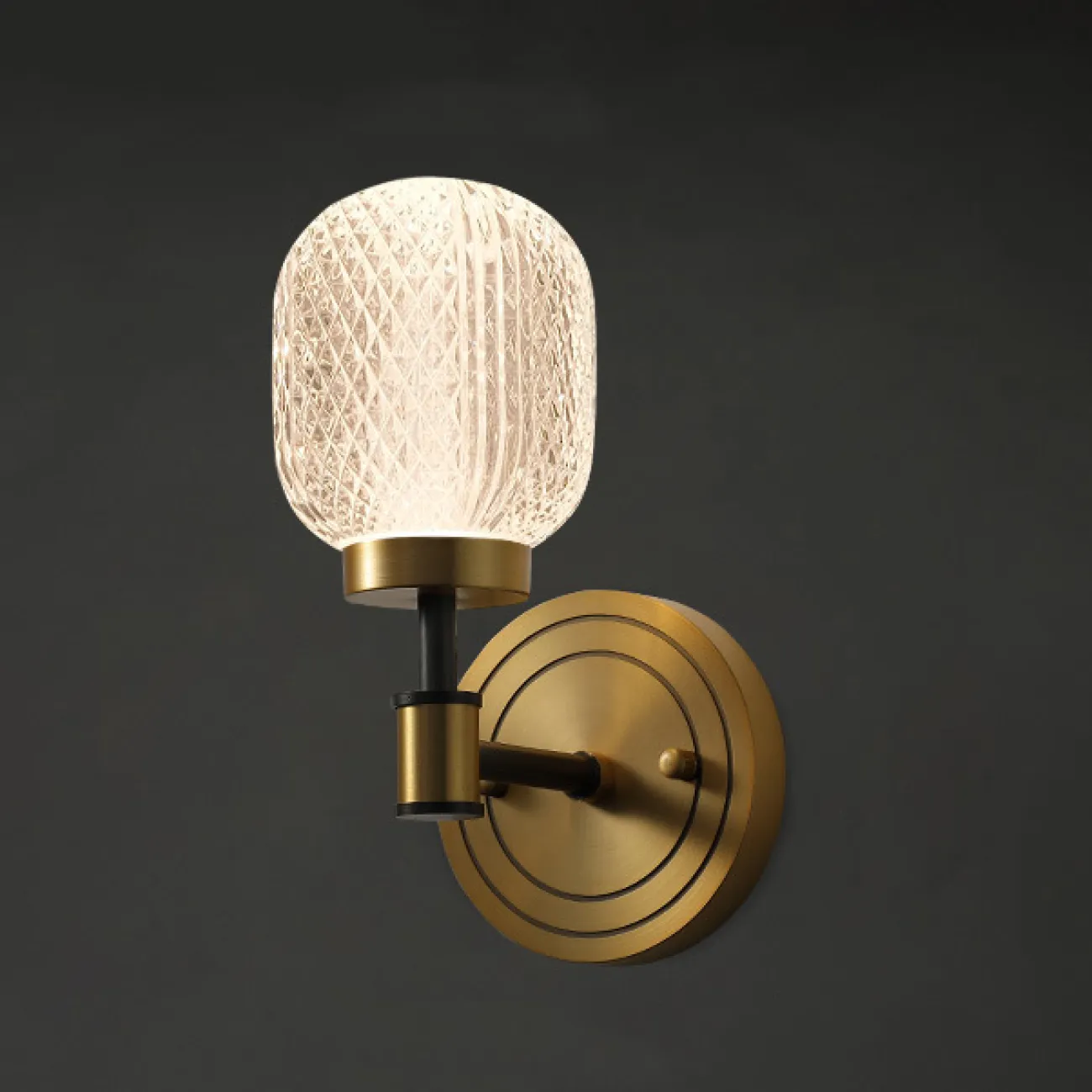 Настенный светильник LUARA WALL B G от ImperiumLoft