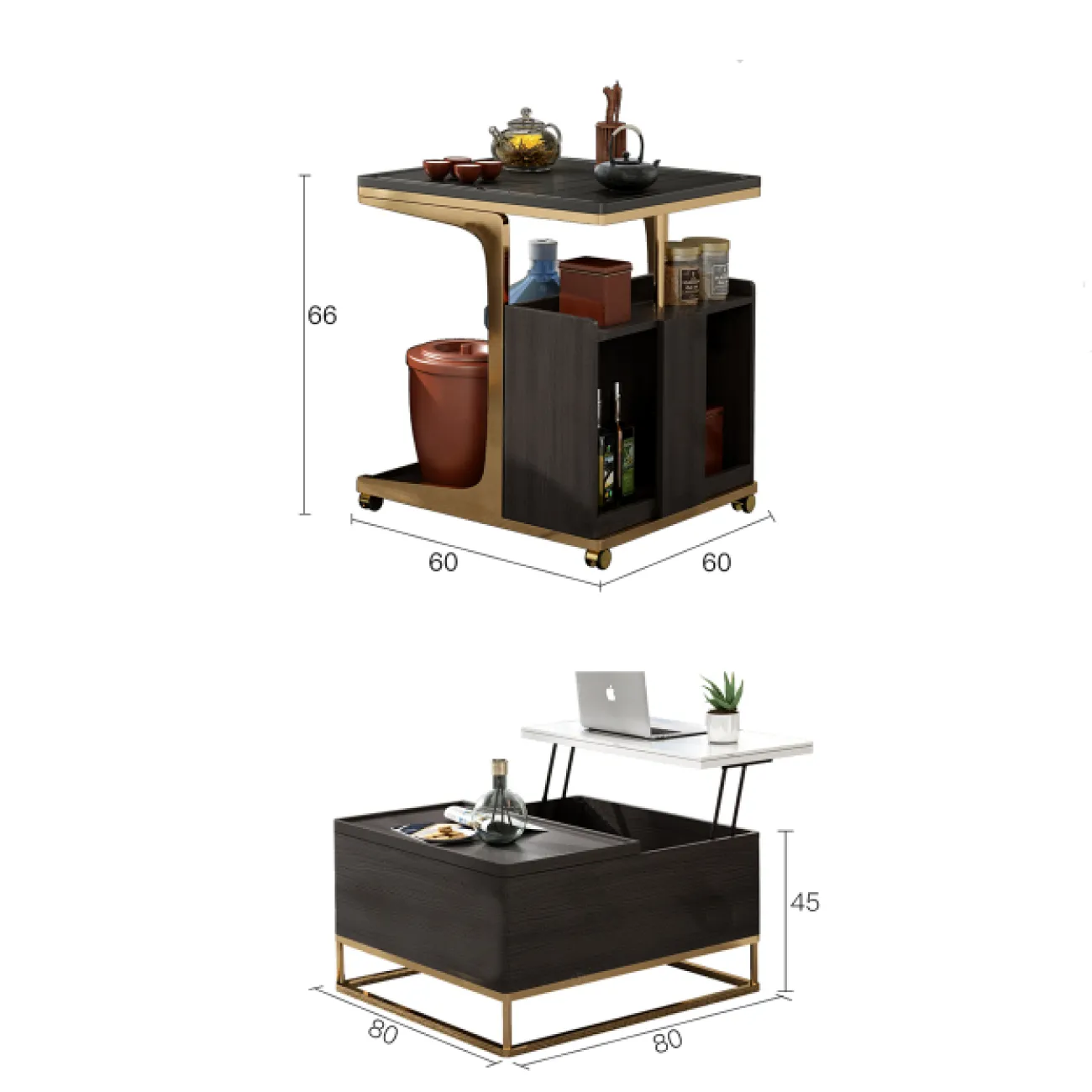 Дизайнерский журнальный столик LaLume-AP00217 Дизайнерский журнальный столик LaLume-AP00217