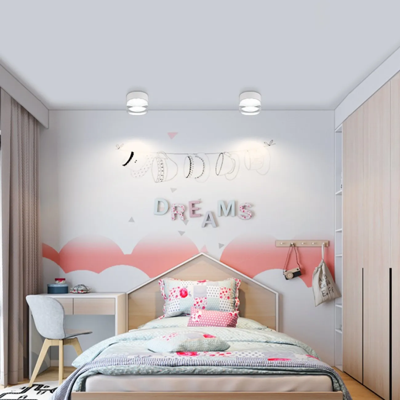 Точечный светодиодный светильник FEST Black 3000К 9W от ImperiumLoft