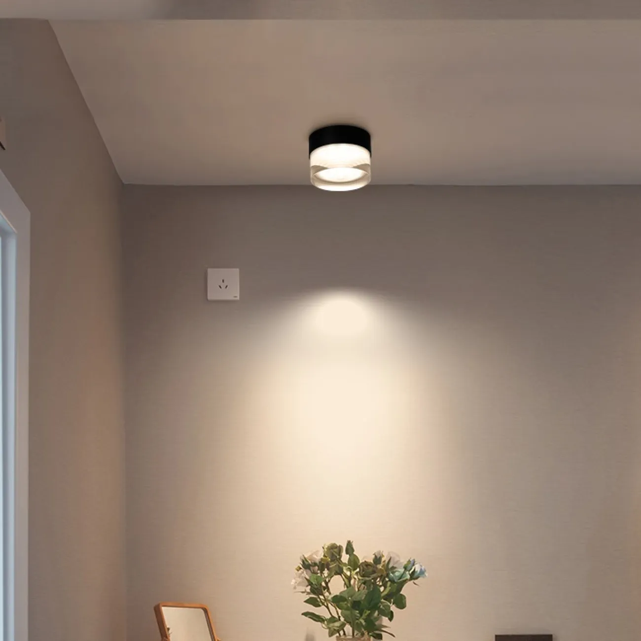 Точечный светодиодный светильник FEST Black 3000К 9W от ImperiumLoft