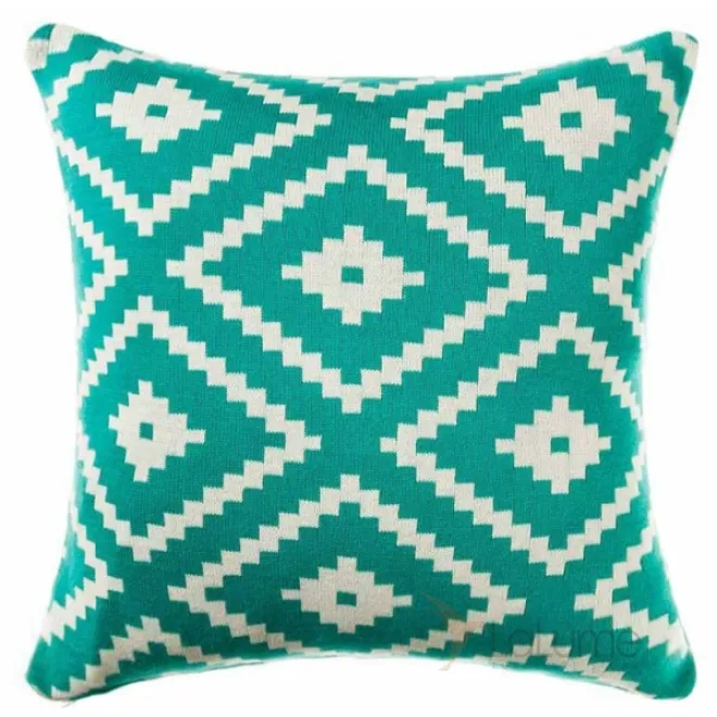 Декоративная подушка Romb Green от LaLume
