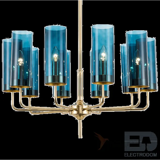 Люстра Hans-Agne Jakobsson Brass & Blue Glass Tube Chandelier Hans-Agne Jakobsson in 1970 10 Синий от ImperiumLoft Люстра Hans-Agne Jakobsson Brass & Blue Glass Tube Chandelier Hans-Agne Jakobsson in 1970 10 Синий от ImperiumLoft