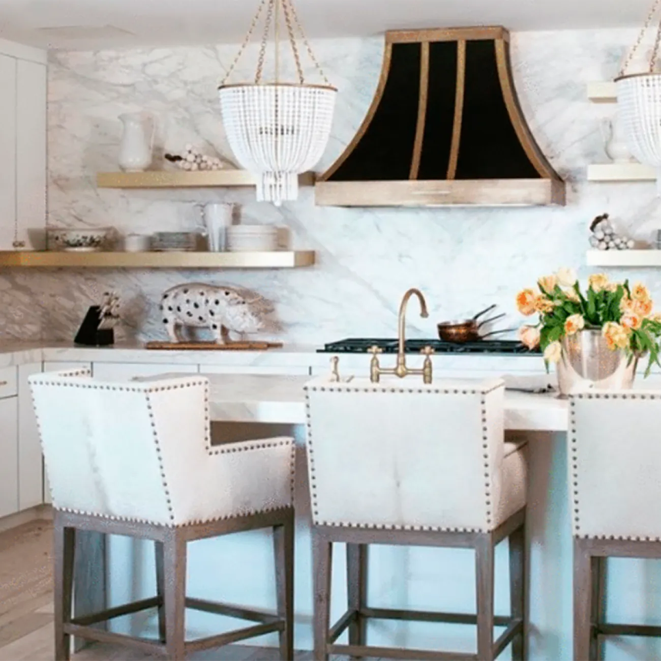 Потолочная люстра IVONNA Crystal от ImperiumLoft