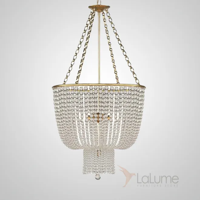 Потолочная люстра IVONNA Crystal от ImperiumLoft