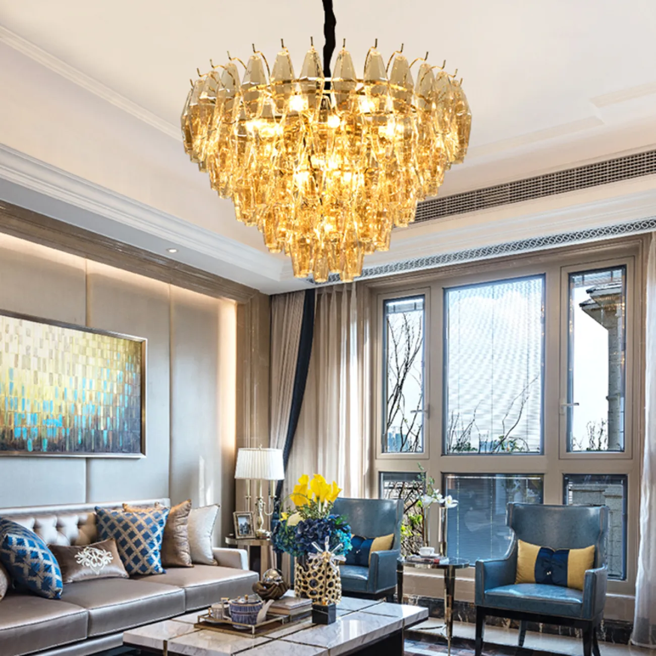 Подвесная люстра BONFIRE от ImperiumLoft