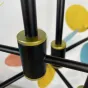 Потолочная люстра MATISSE B D80 Black Multicolor от ImperiumLoft