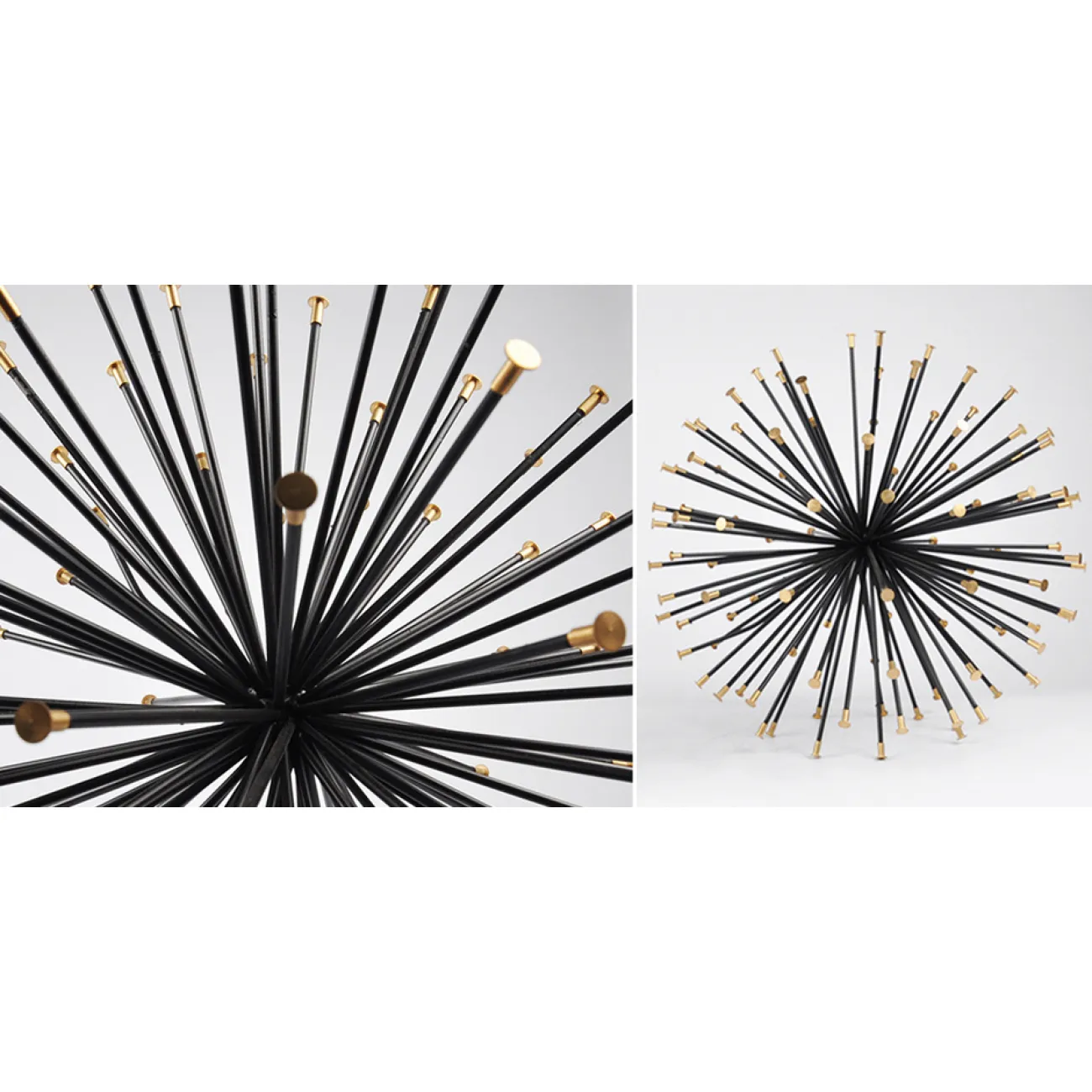 Декоративный элемент Black Roll Urchins от LaLume
