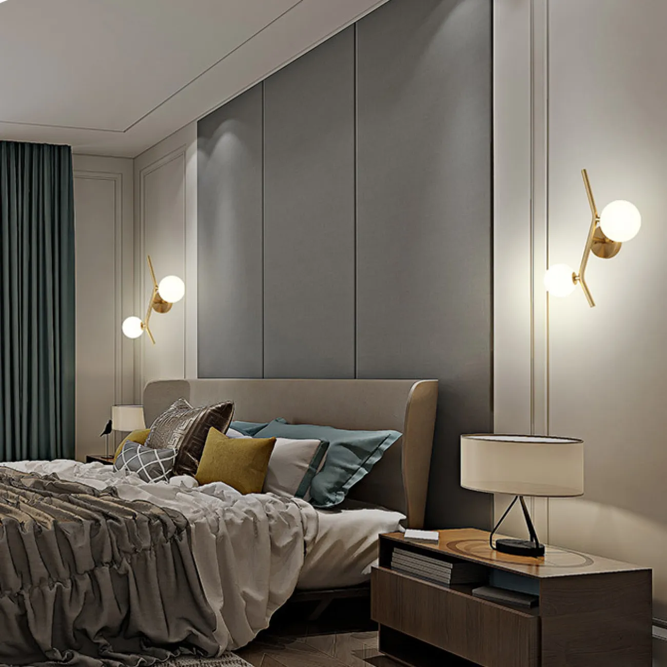 Настенный светильник MATHIA WALL от ImperiumLoft