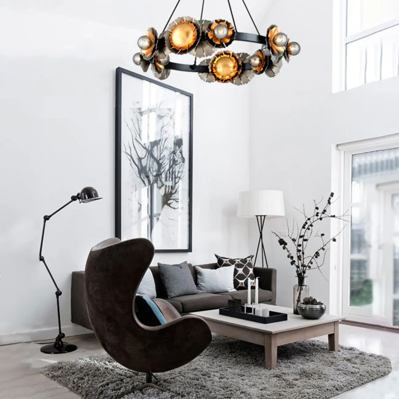 Подвесная люстра PAOLA 16 от ImperiumLoft