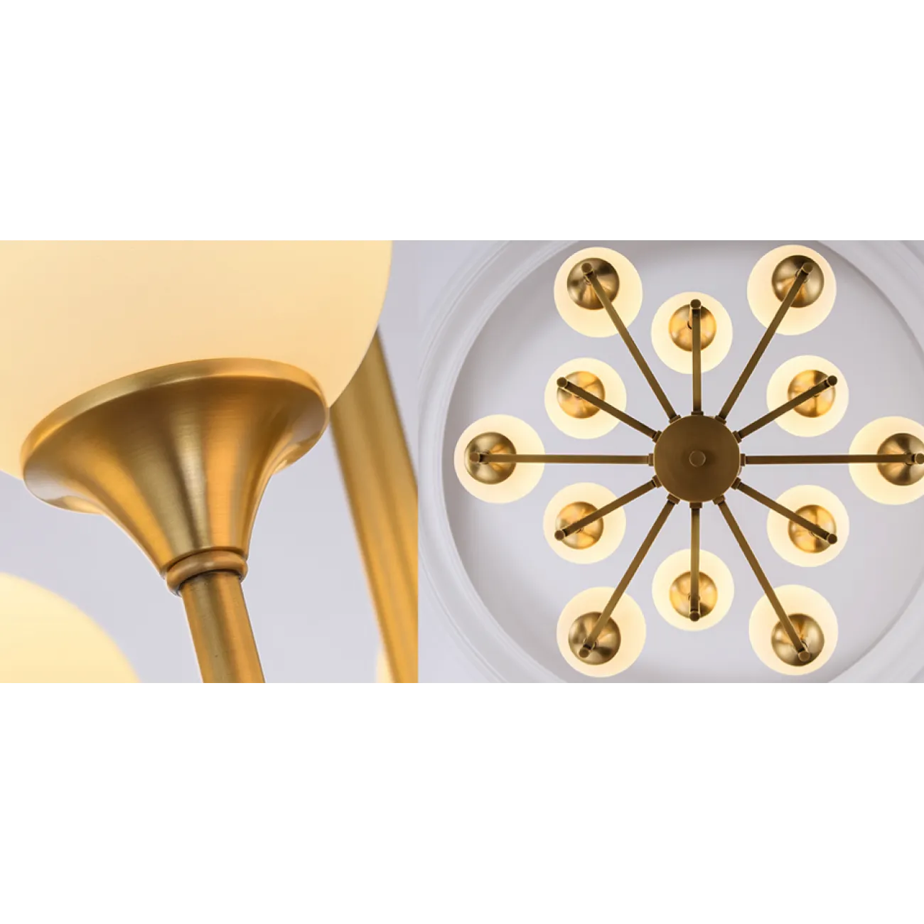 Люстра Ball Valley Chandelier 12 от ImperiumLoft