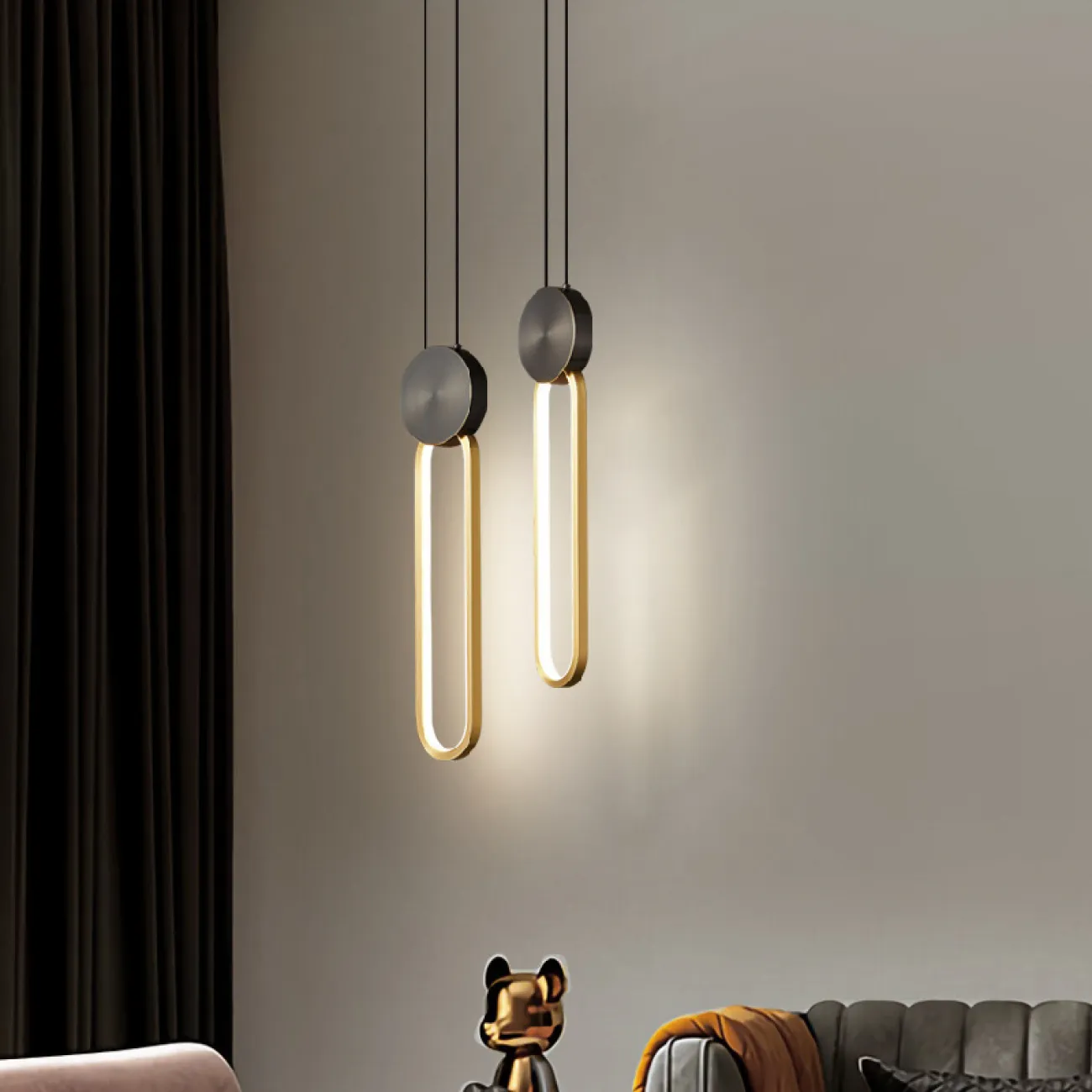 Подвесной светильник MANCHESTER Brass от ImperiumLoft