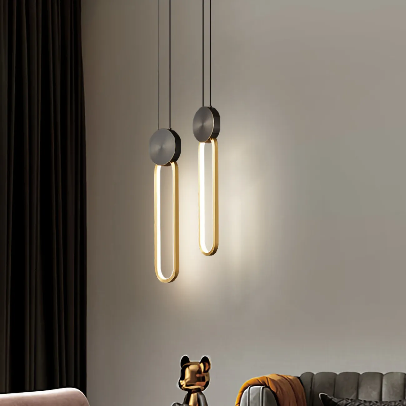 Подвесной светильник MANCHESTER Brass от ImperiumLoft