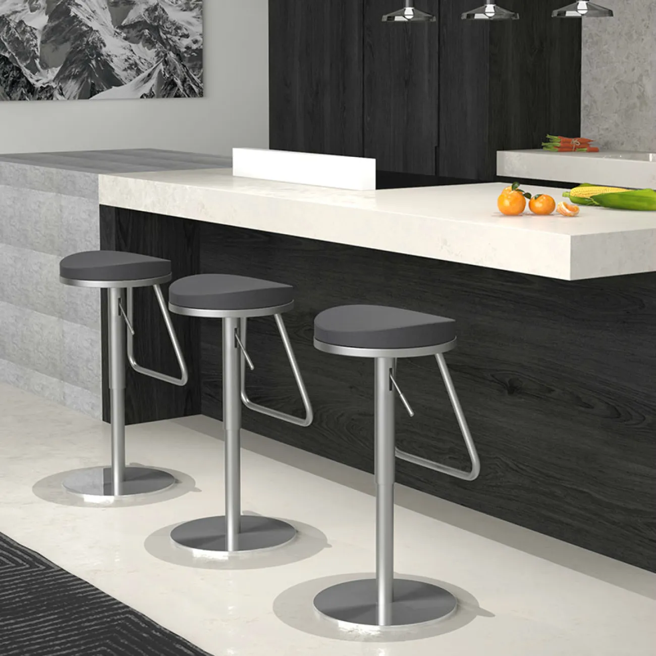 Дизайнерский барный стул LaLume-BA00102