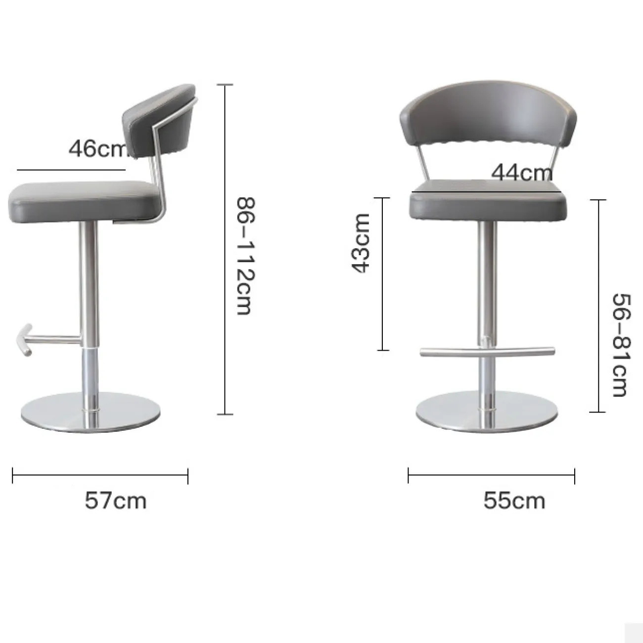 Дизайнерский барный стул LaLume-BA00106 Дизайнерский барный стул LaLume-BA00106