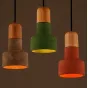 Потолочный светильник Art Concrete Wooden Cope от LaLume