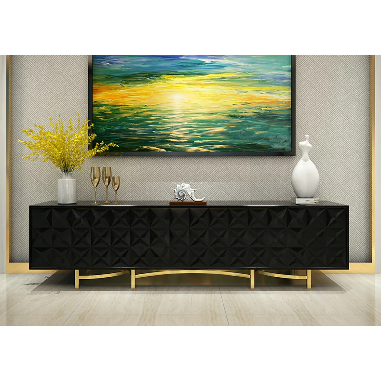 Дизайнерская тумба под TV - LaLume-TV00161 Дизайнерская тумба под TV - LaLume-TV00161