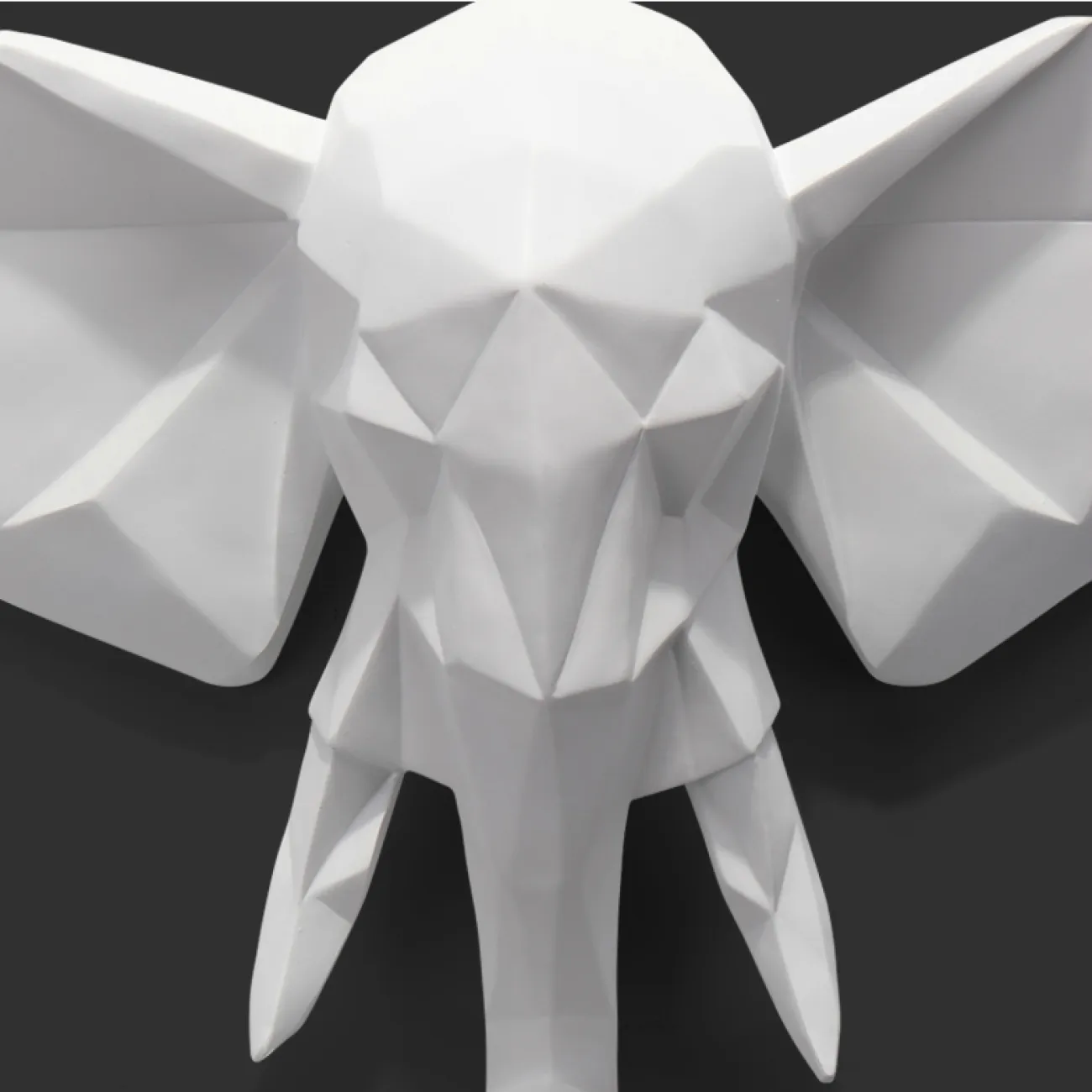 Дизайнерский настенный декор слон LaLume-KKK00237