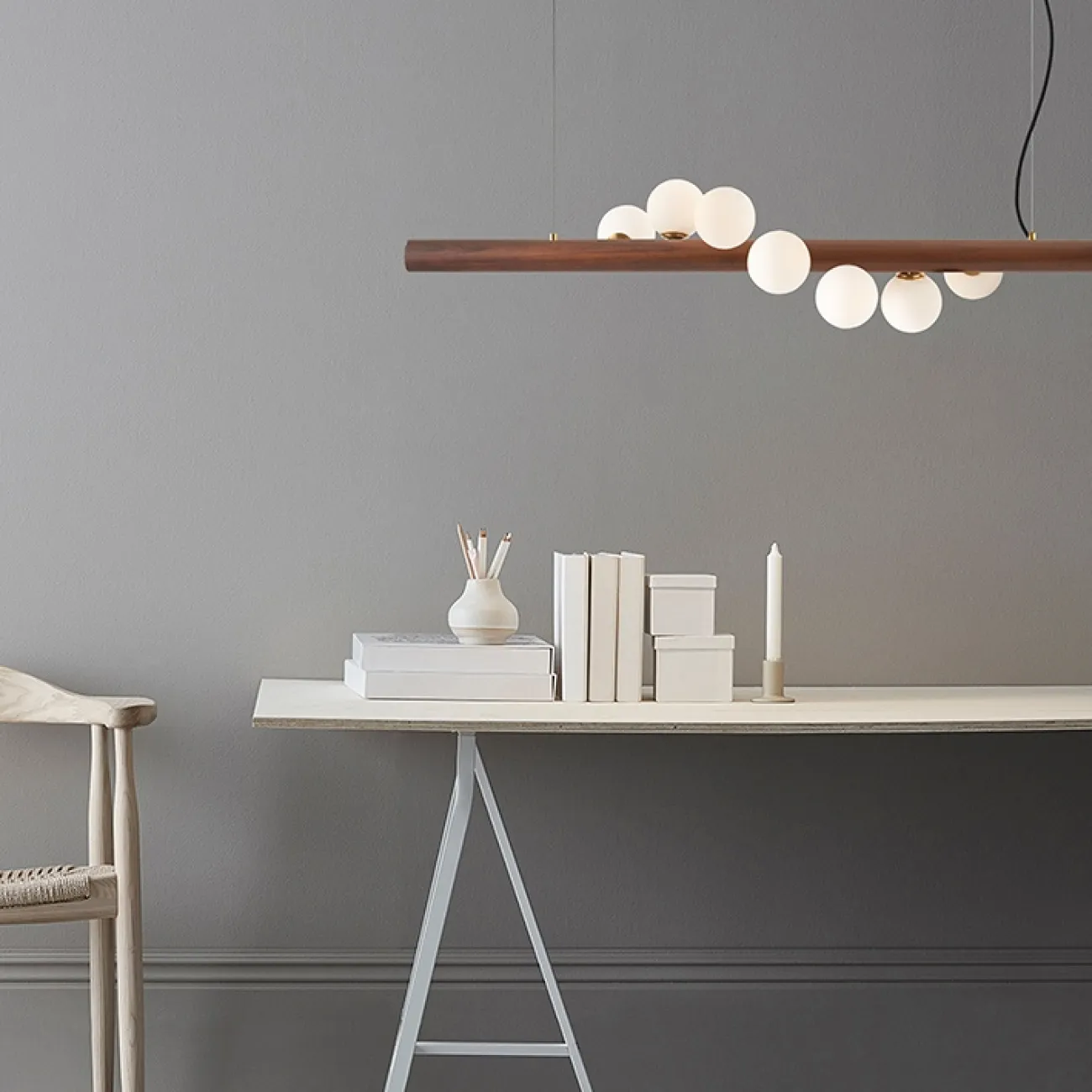 Подвесной светильник VELTA Светлое дерево от ImperiumLoft