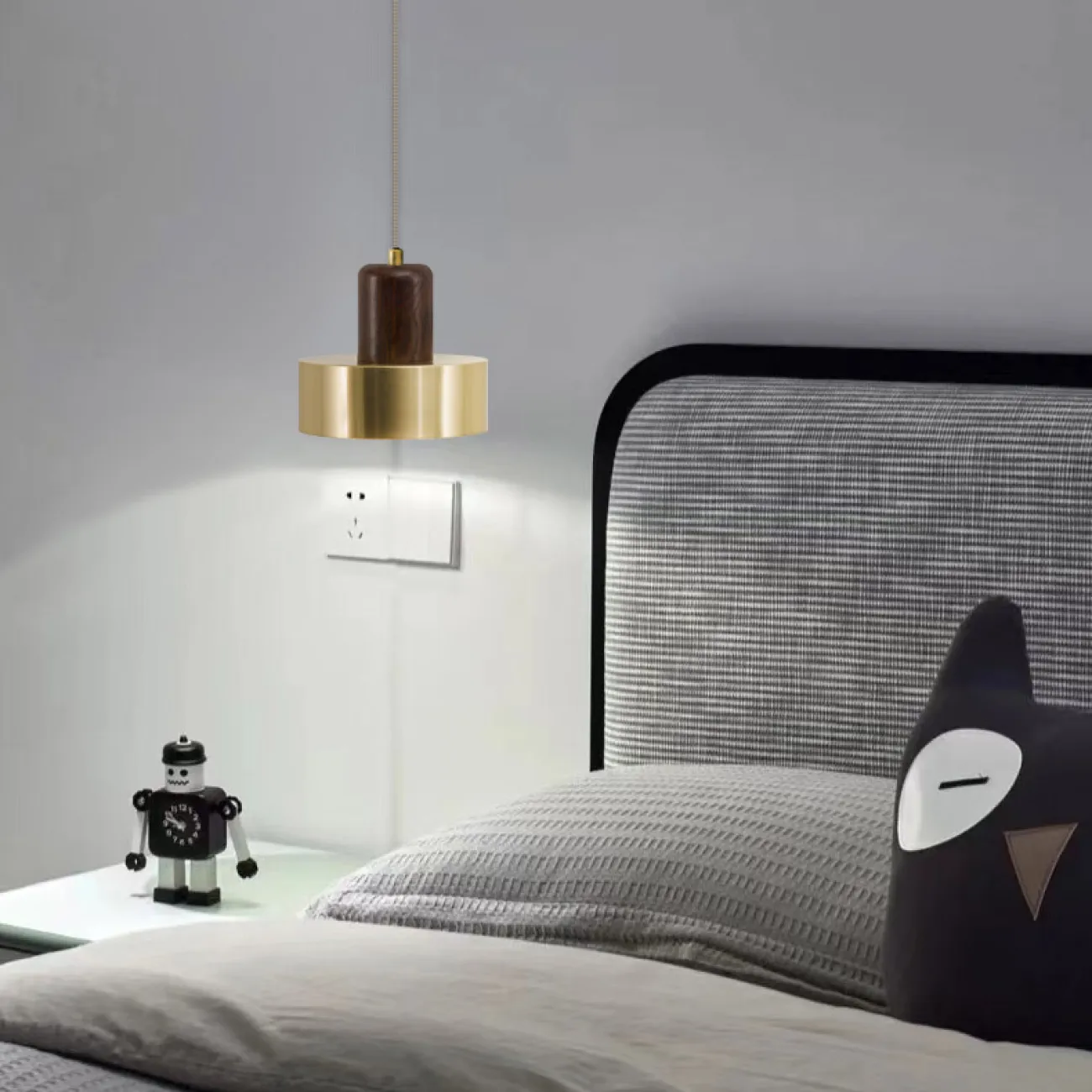 Подвесной светильник WICKLOW D20 Light brown от ImperiumLoft