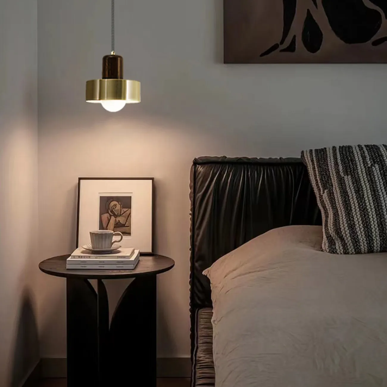 Подвесной светильник WICKLOW D20 Light brown от ImperiumLoft