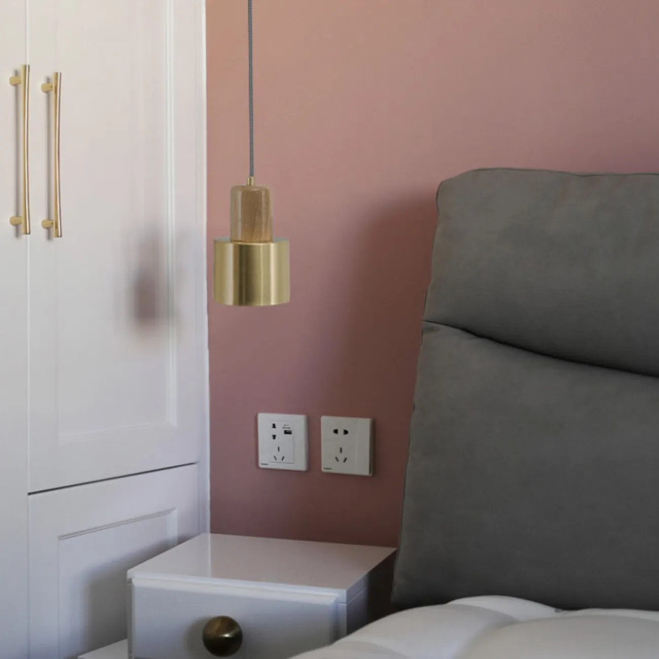 Подвесной светильник WICKLOW D20 Light brown от ImperiumLoft