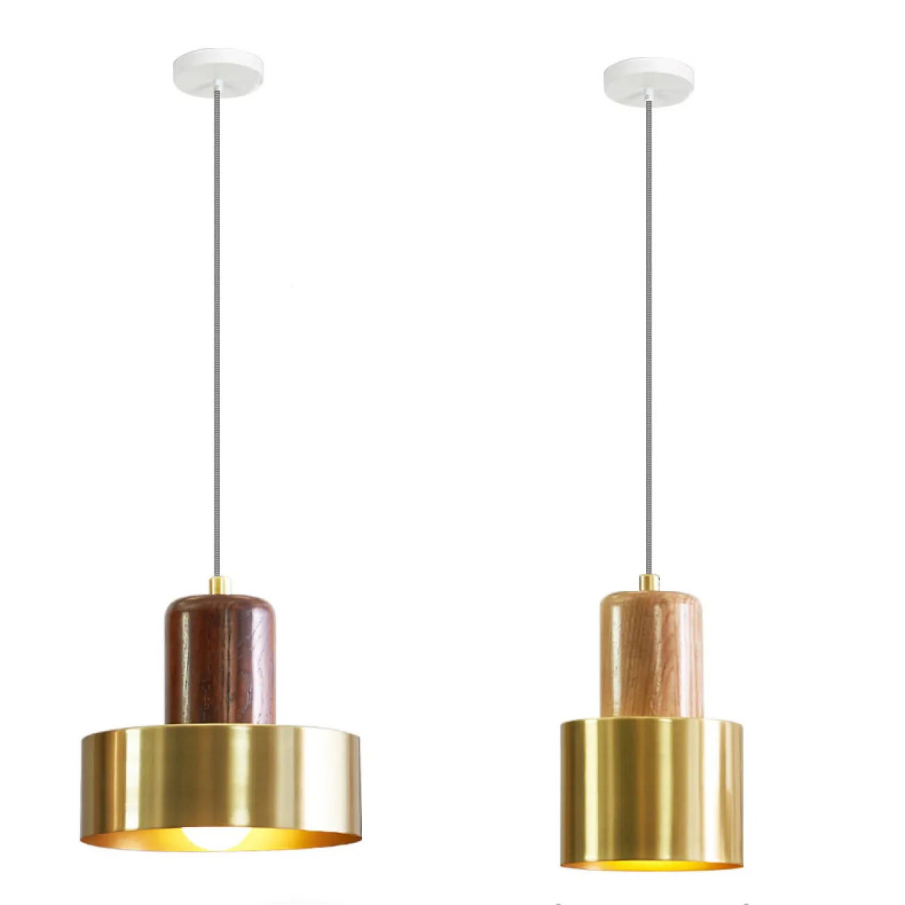 Подвесной светильник WICKLOW D20 Light brown от ImperiumLoft