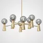 Потолочная люстра ABELINA L16 Gold Grey от ImperiumLoft