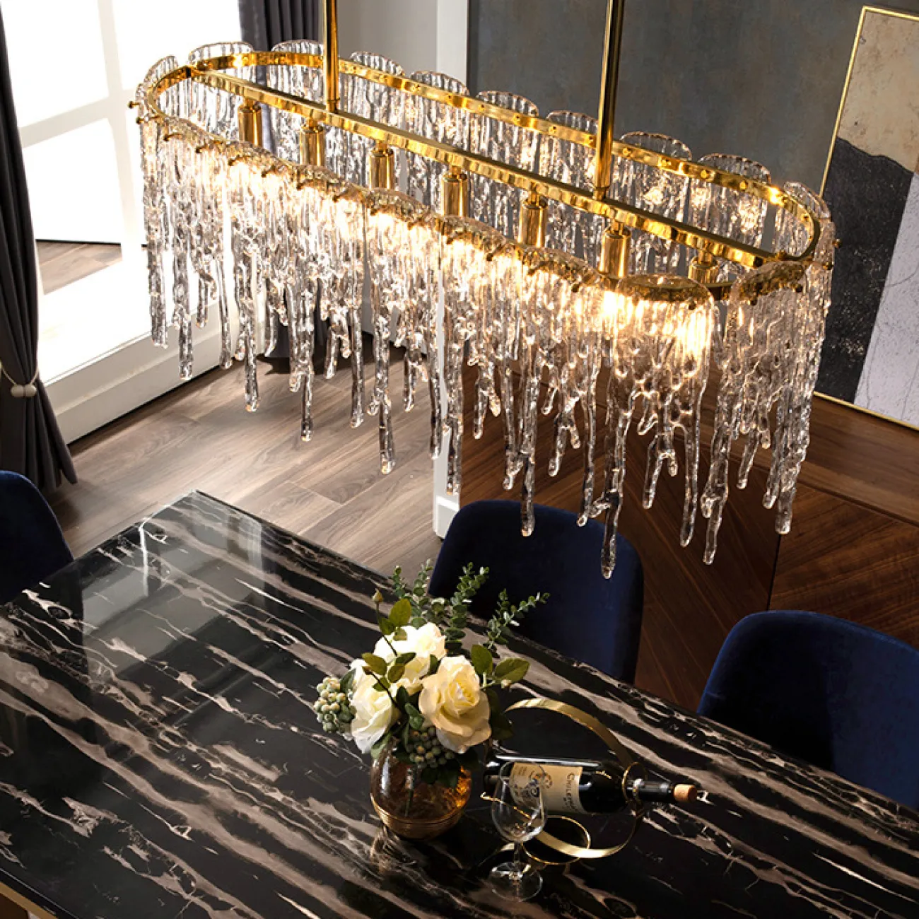 Потолочный светильник SPRING B LONG L130 от ImperiumLoft