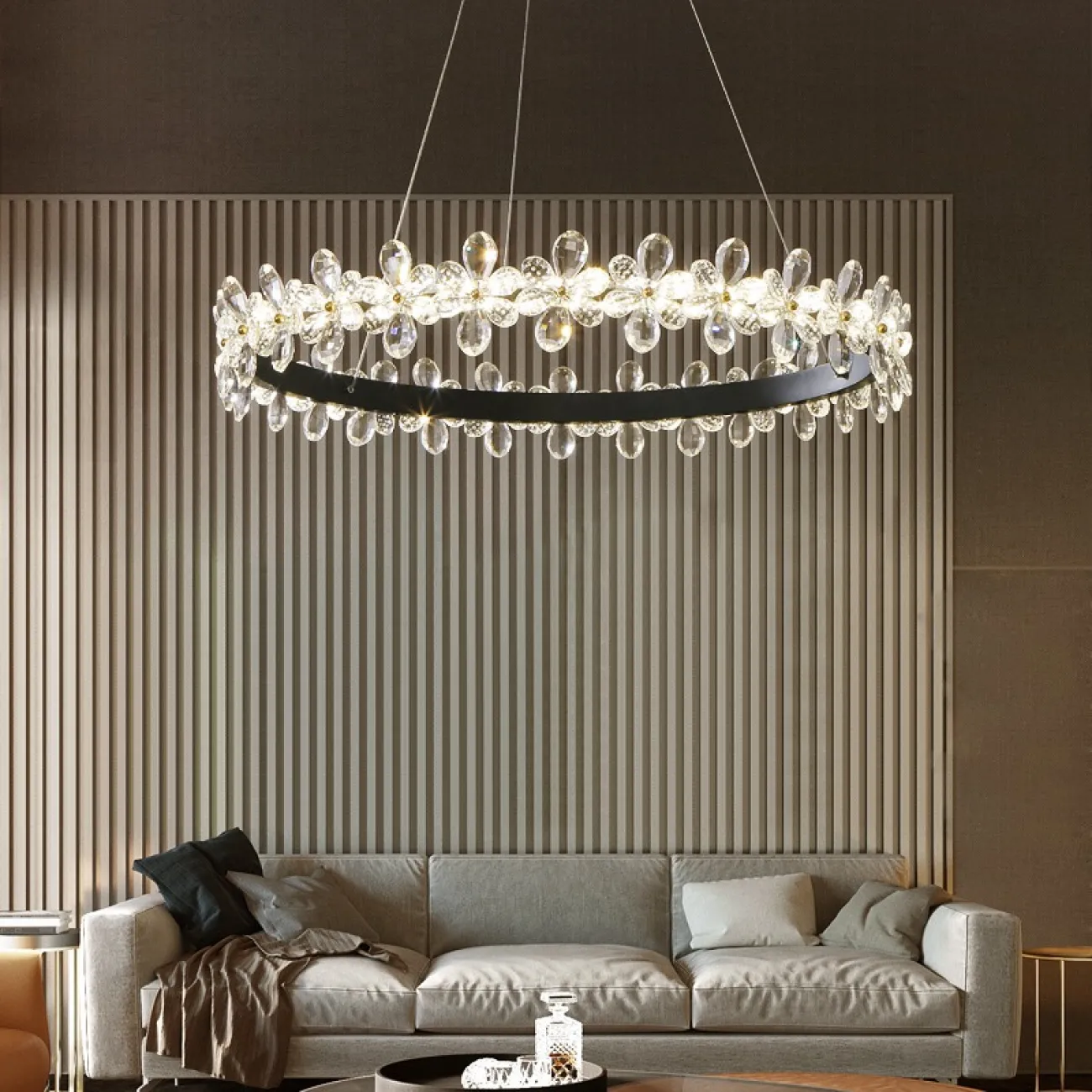 Подвесная люстра FLORETTA L D80 от ImperiumLoft Подвесная люстра FLORETTA L D80 от ImperiumLoft