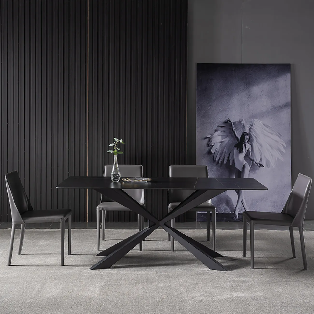 Дизайнерский обеденный стол LaLume-AZ00364 Дизайнерский обеденный стол LaLume-AZ00364