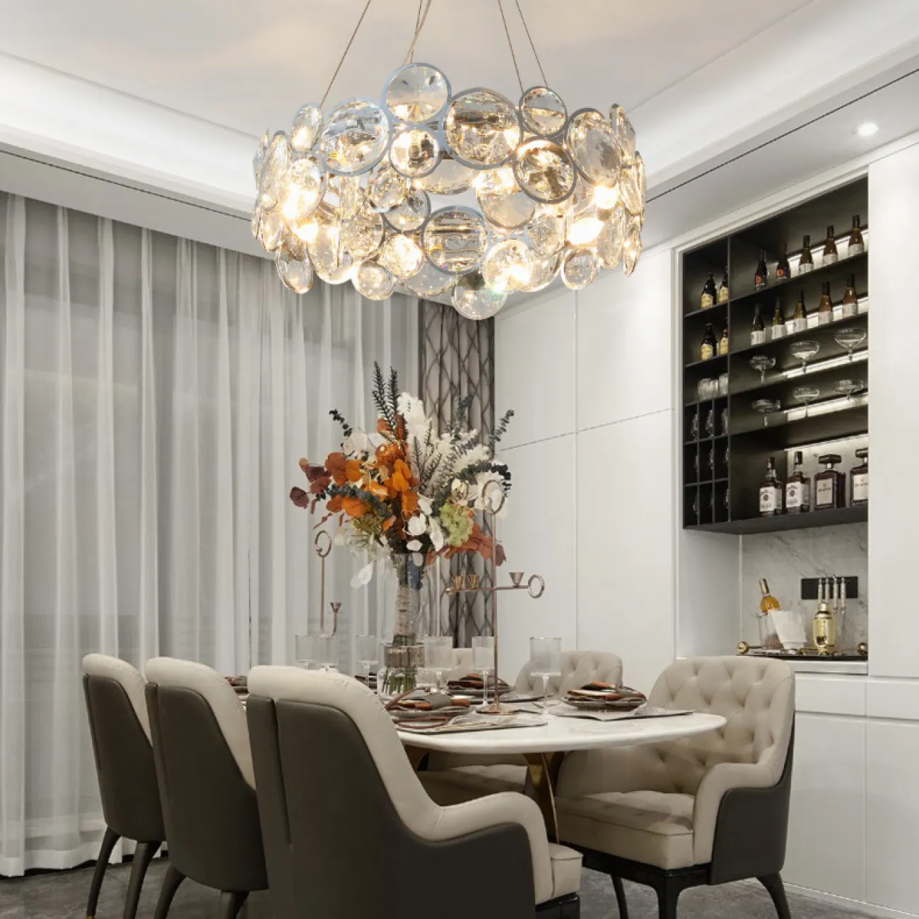 Подвесная люстра SMILLA D56 от ImperiumLoft