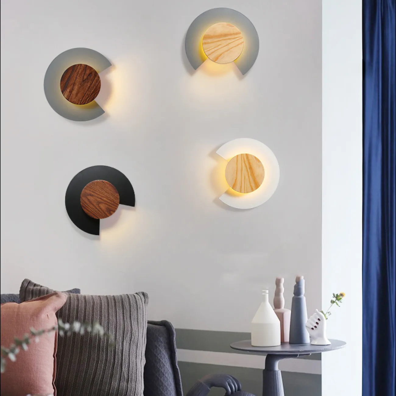 Настенный светильник COOKIE Dark Brown Grey 4000К от ImperiumLoft