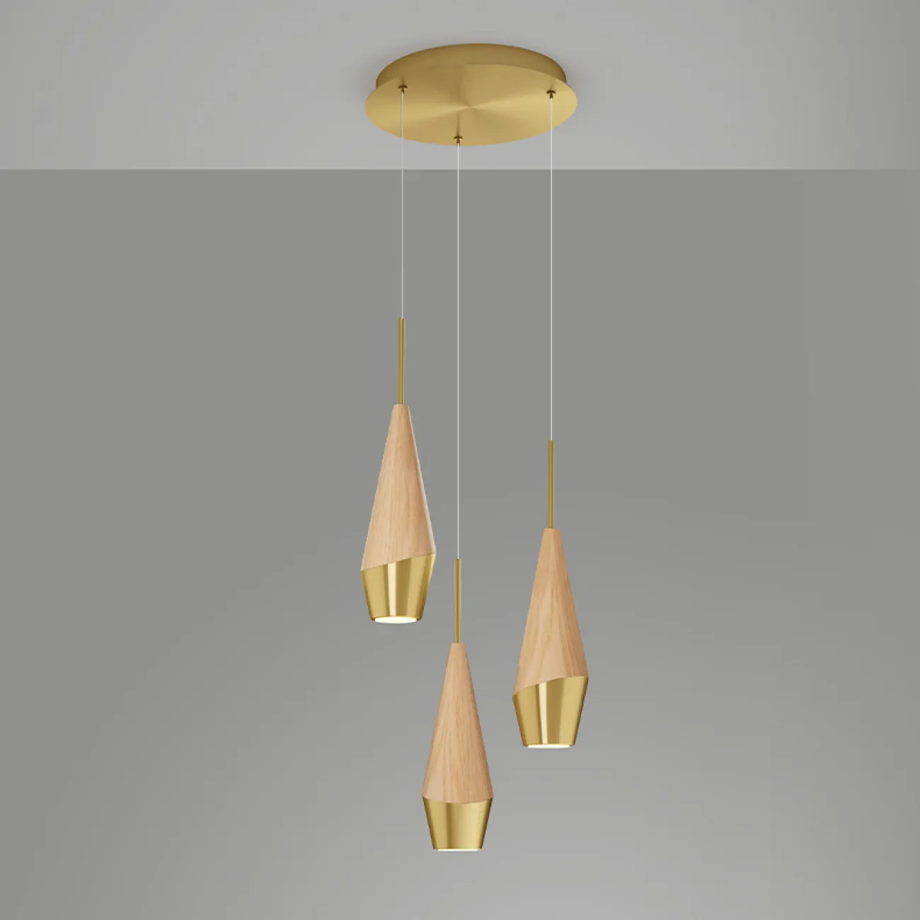 Подвесной светильник RABEA MORE Диск от ImperiumLoft