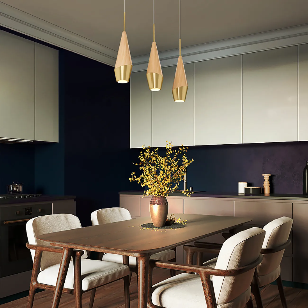 Подвесной светильник RABEA MORE Диск от ImperiumLoft