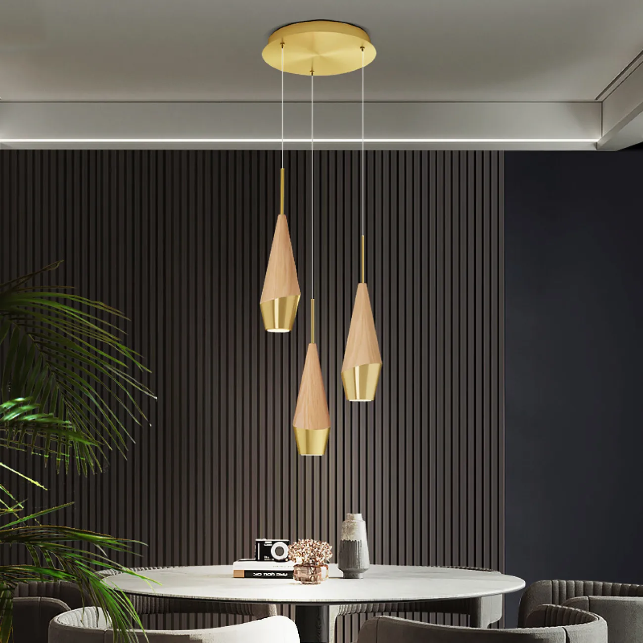 Подвесной светильник RABEA MORE Диск от ImperiumLoft