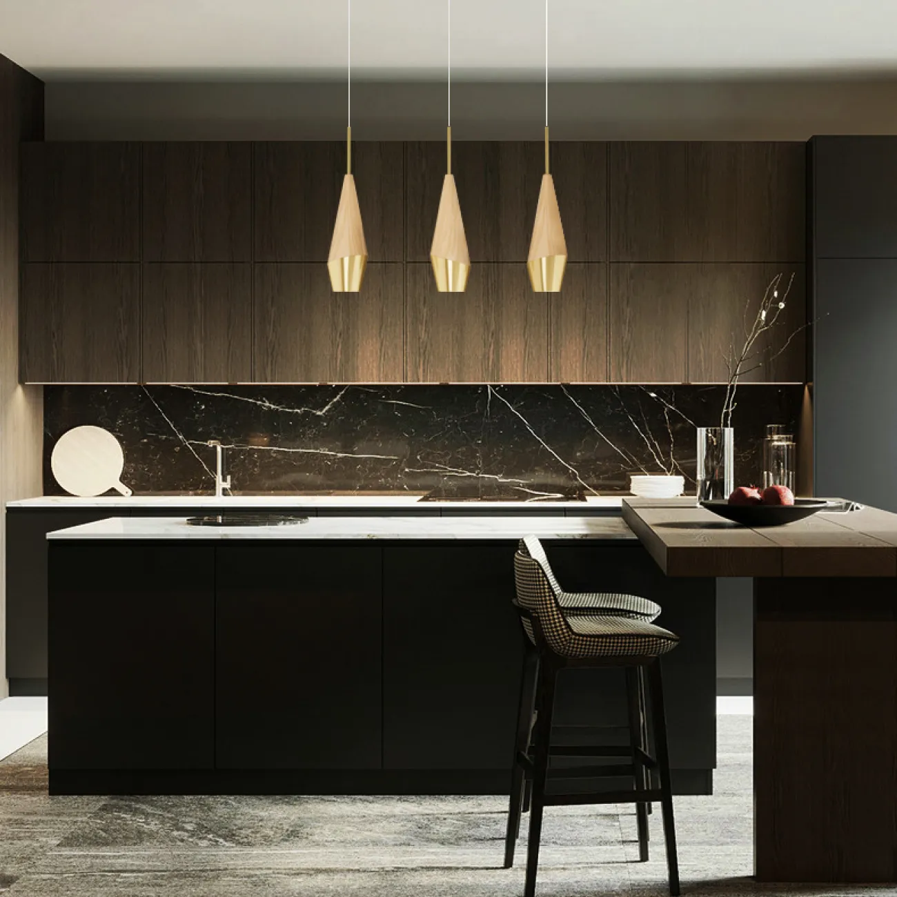 Подвесной светильник RABEA MORE Диск от ImperiumLoft