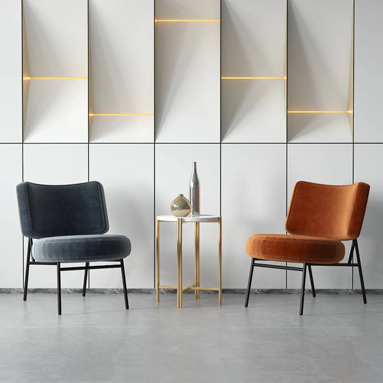 Стильный журнальный столик - LaLume-AP00269