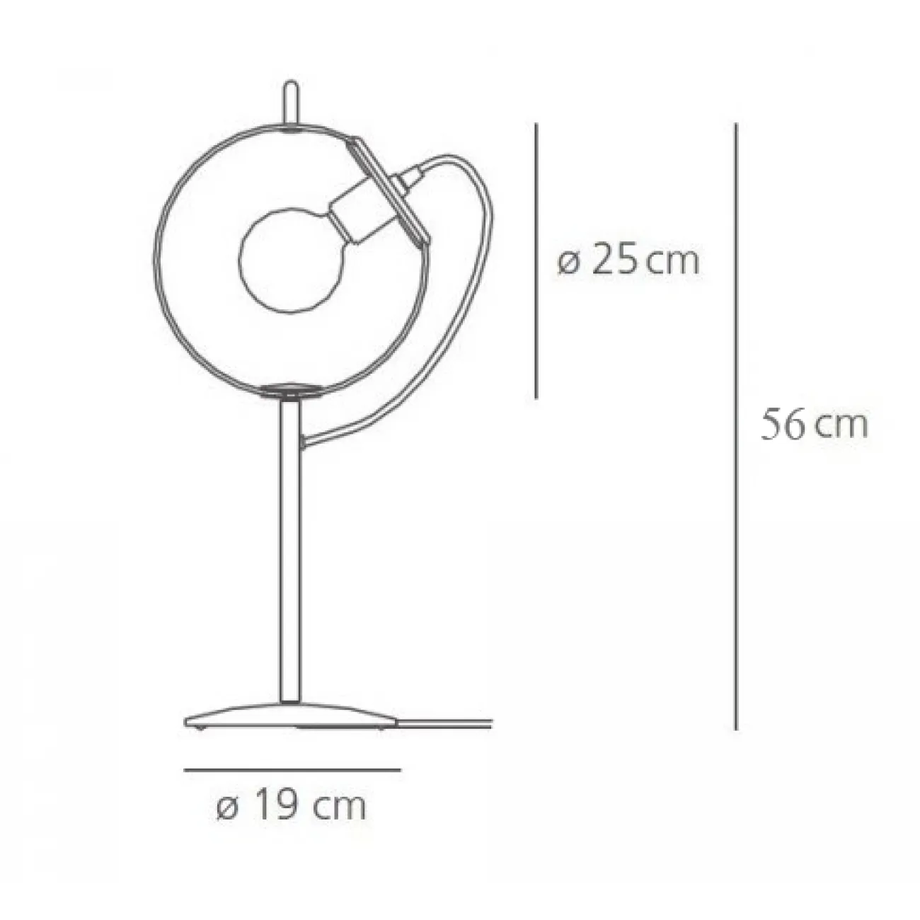 Лампа Miconos table