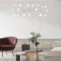 Потолочная люстра HILVI D68 Black от ImperiumLoft
