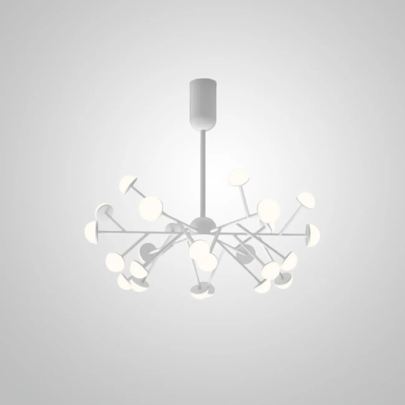 Потолочная люстра HILVI D68 Black от ImperiumLoft