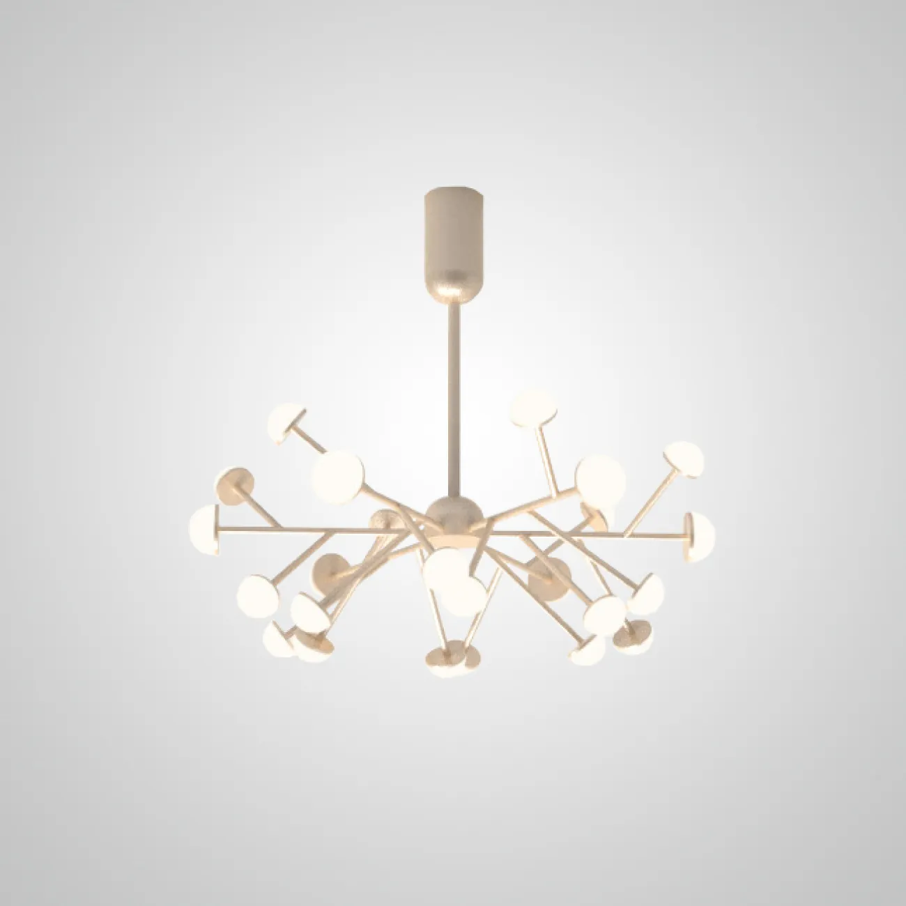 Потолочная люстра HILVI D68 Black от ImperiumLoft