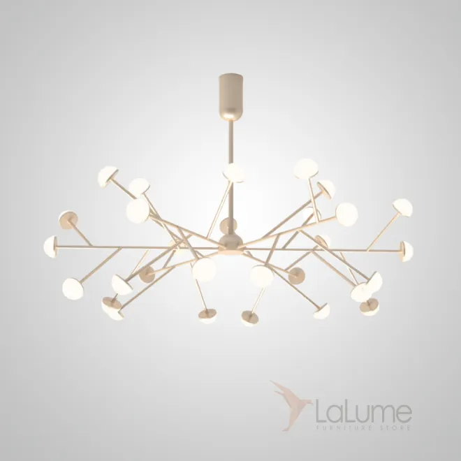 Потолочная люстра HILVI D120 Pink от ImperiumLoft