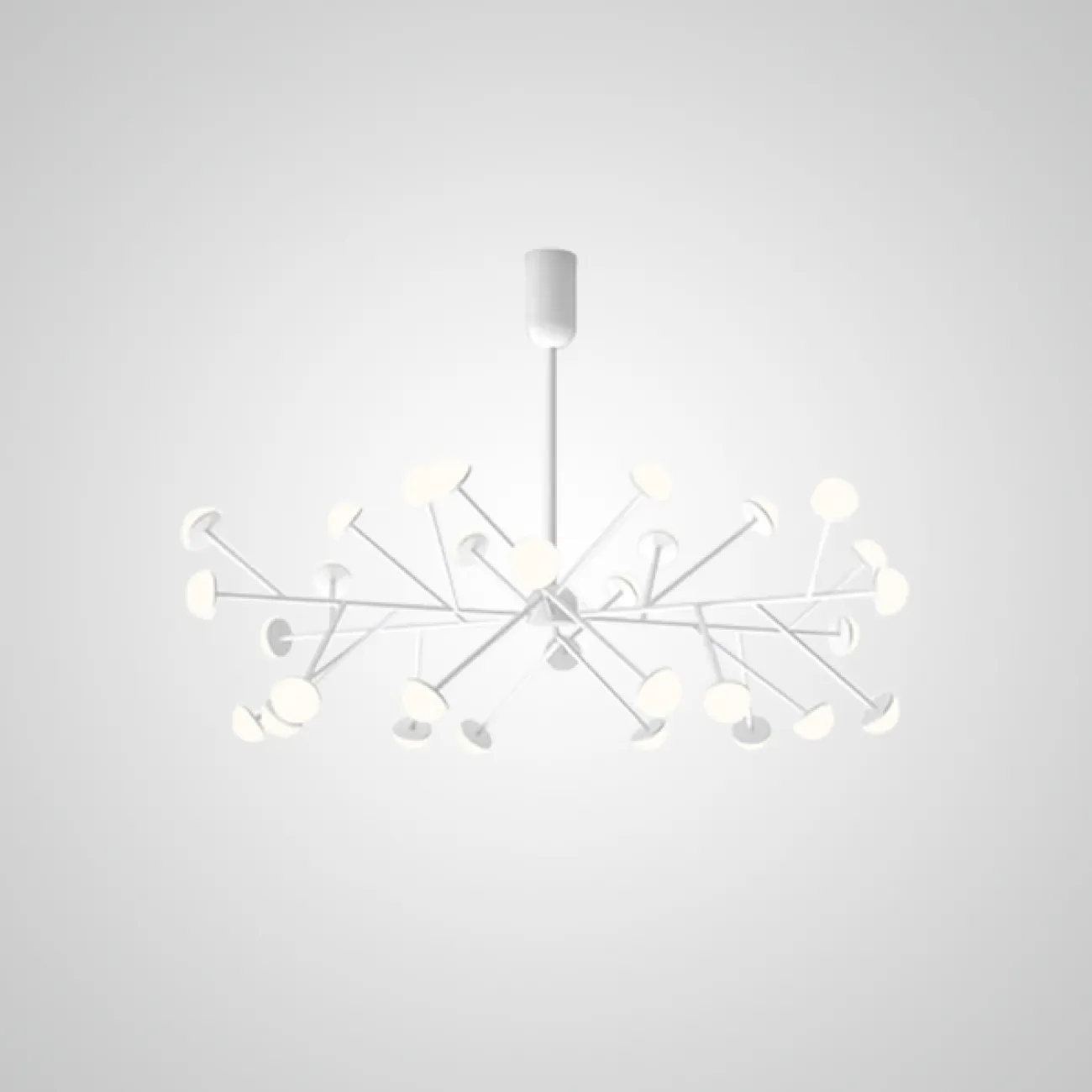 Потолочная люстра HILVI D68 Black от ImperiumLoft