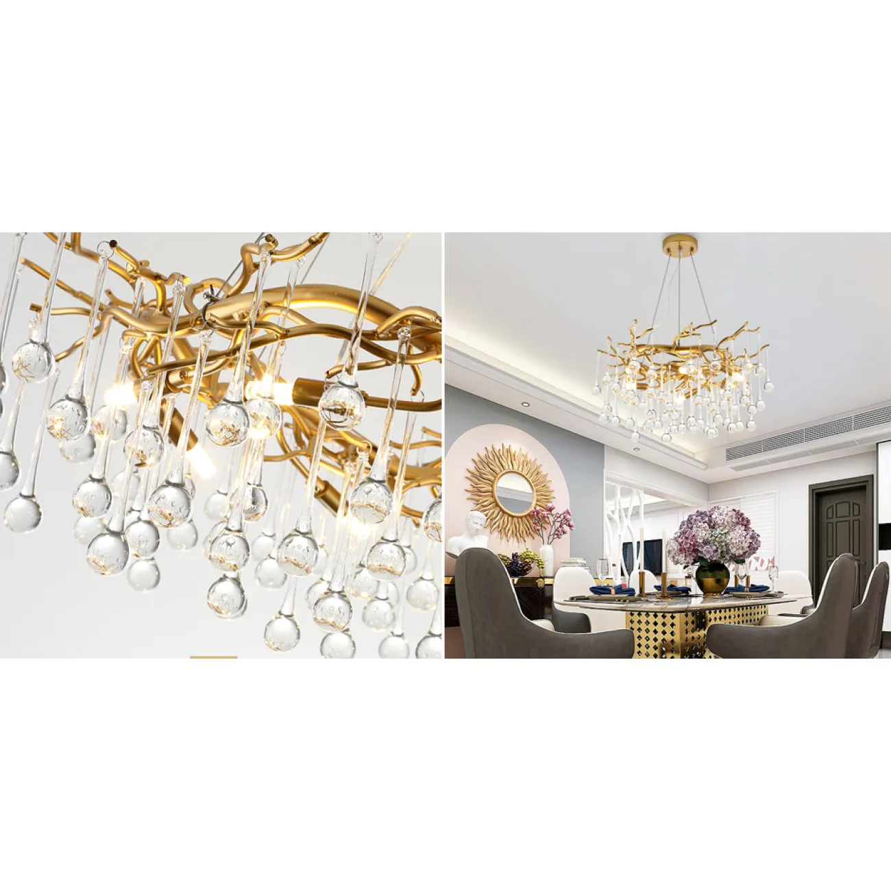 Люстра Droplet Chandelier от ImperiumLoft
