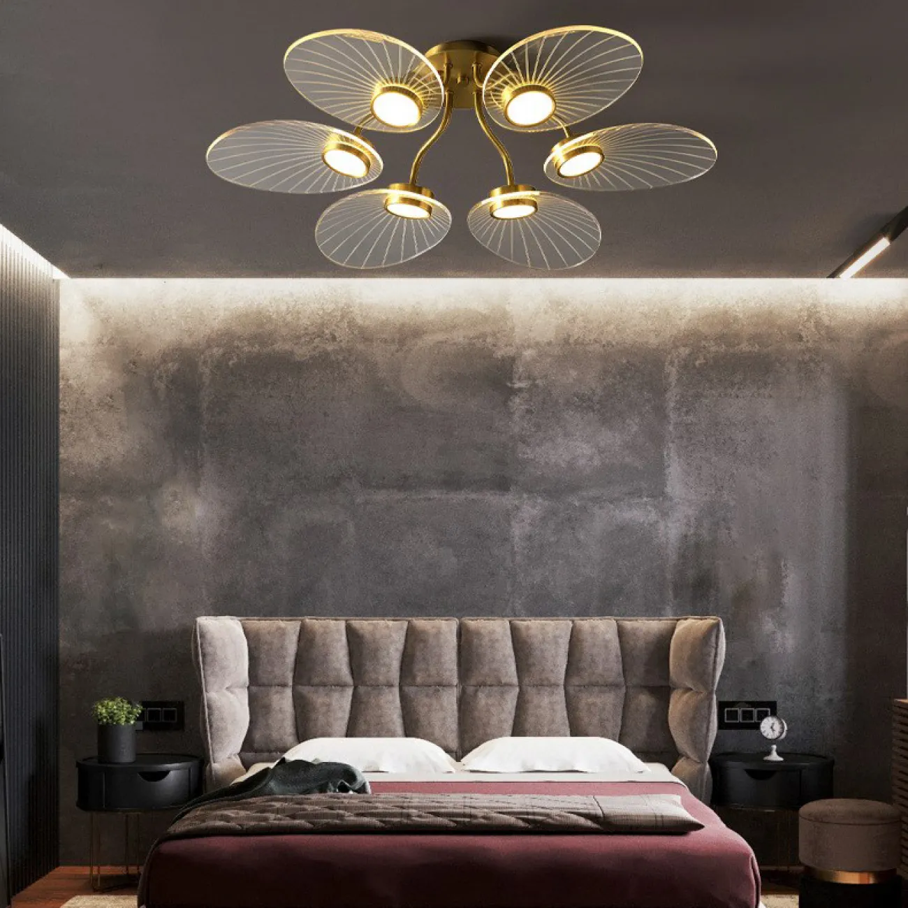 Светодиодная люстра SEVERA D75 от ImperiumLoft