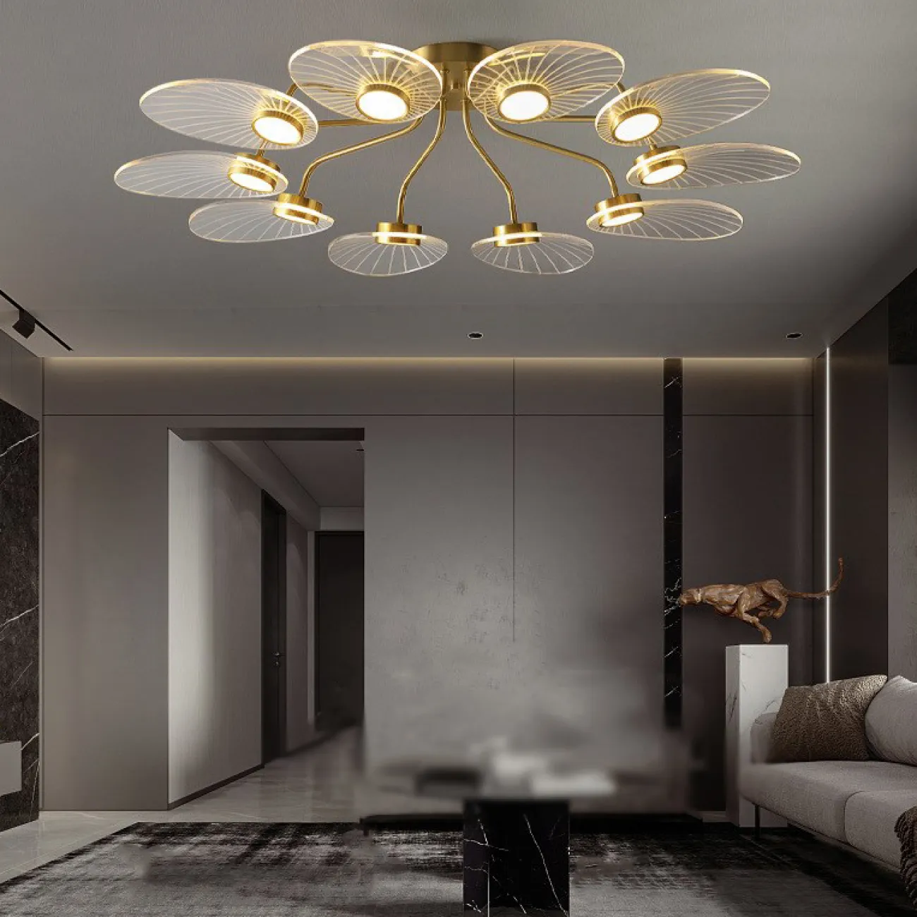 Светодиодная люстра SEVERA D75 от ImperiumLoft