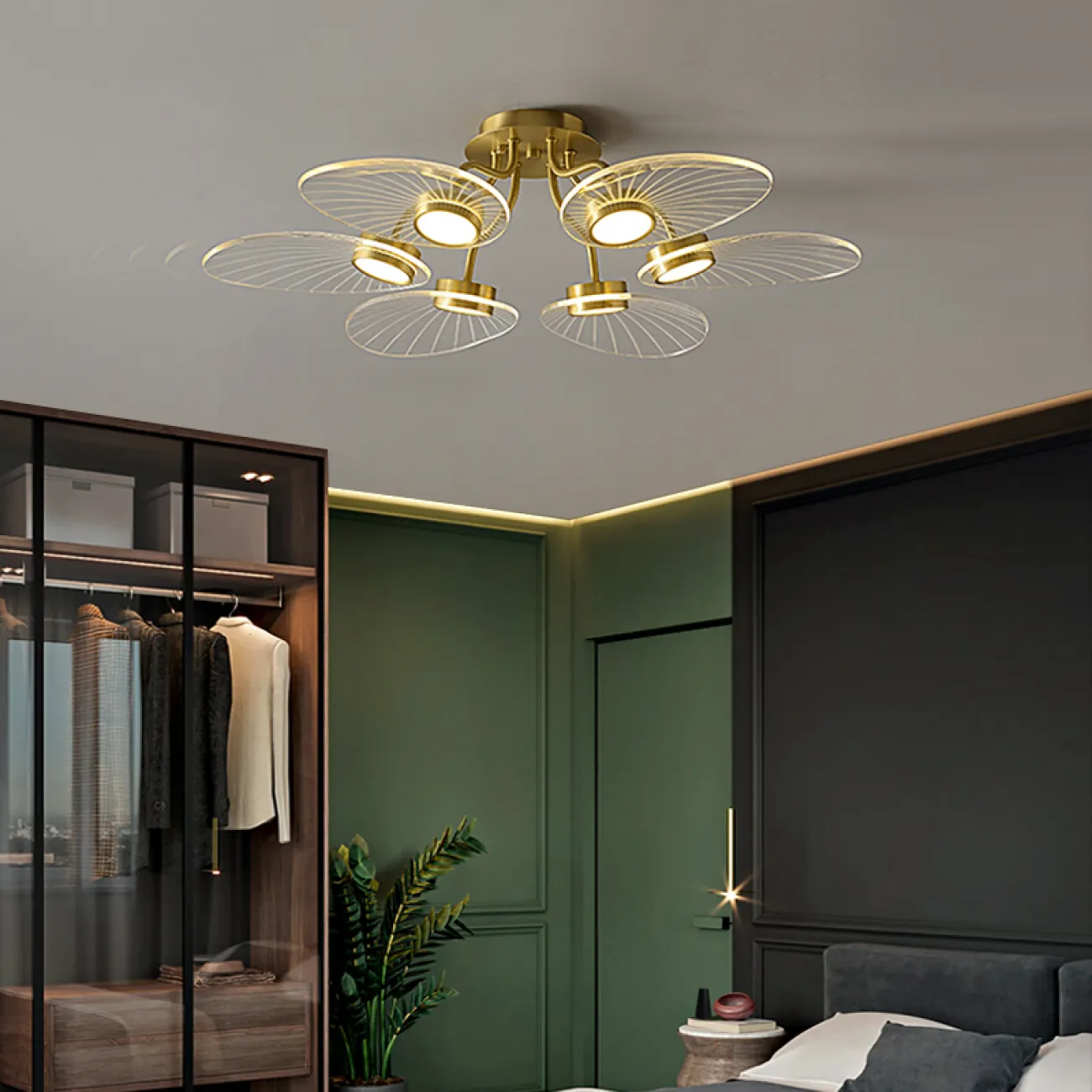 Светодиодная люстра SEVERA D75 от ImperiumLoft