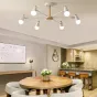 Потолочная люстра ROTARY L6 White от ImperiumLoft
